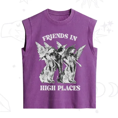 Purplehecate Companions from Above Vintage Washed Tank