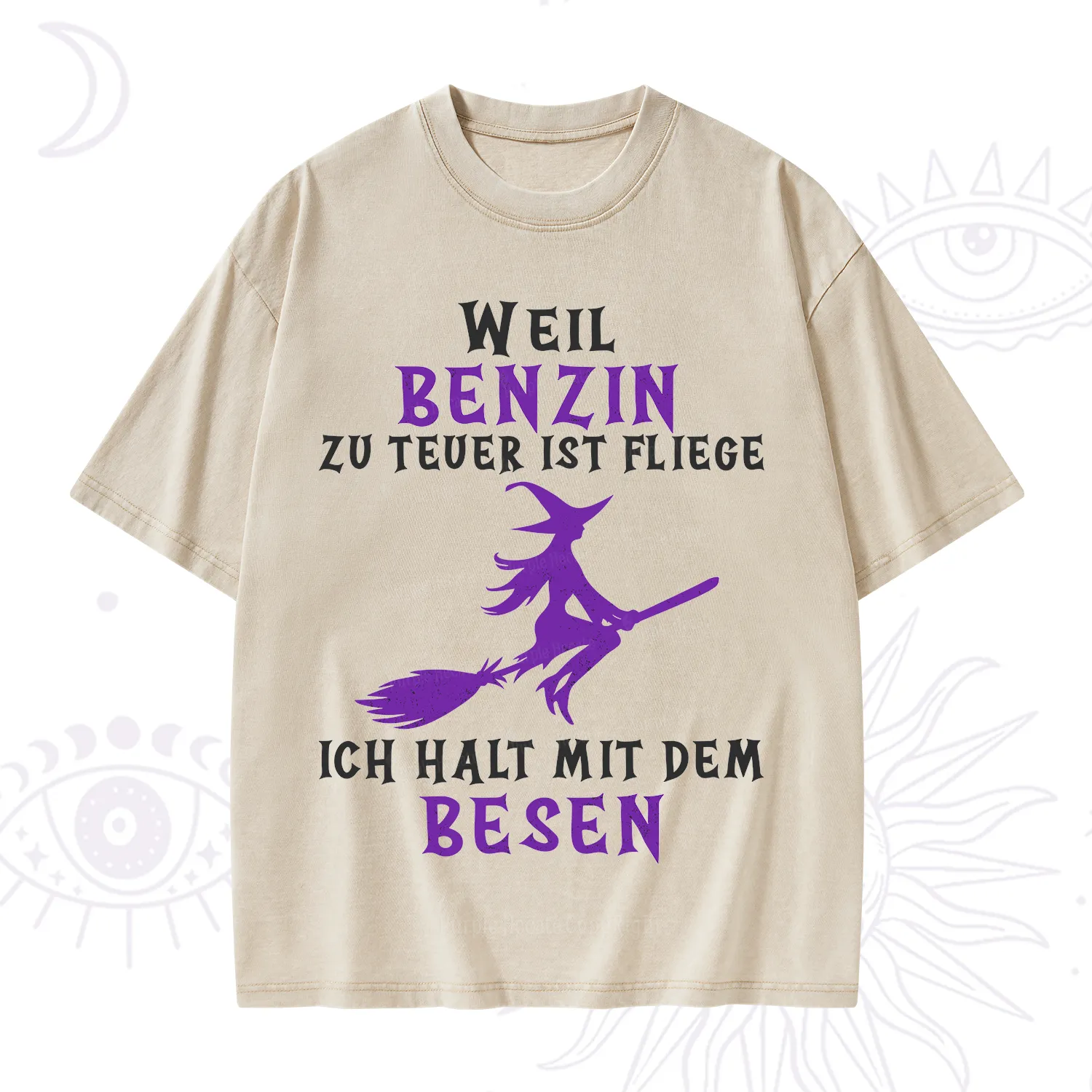 Purplehecate Gas Is Too Expensive I'll Take My Broom Washed T-Shirt