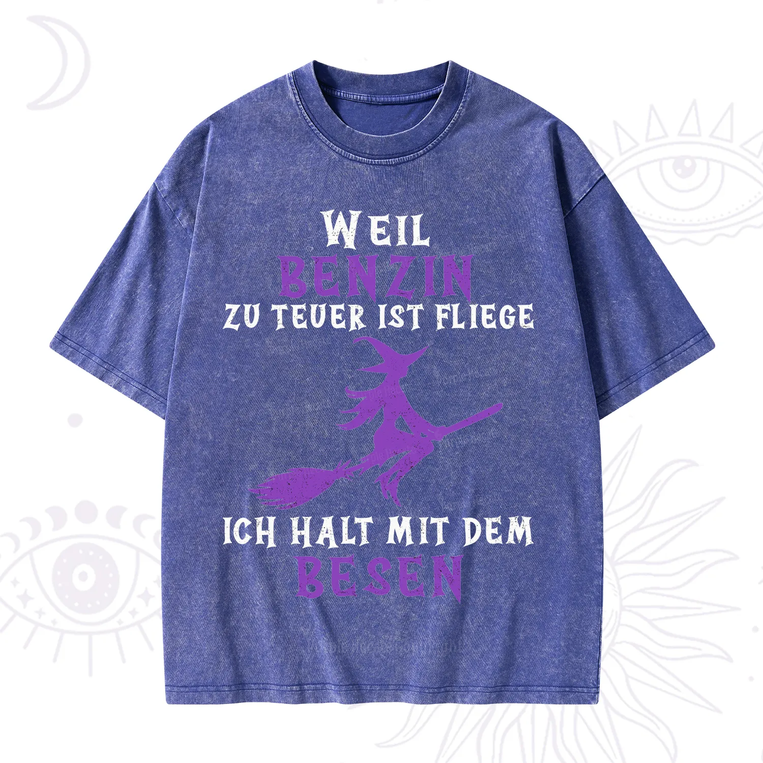Purplehecate Gas Is Too Expensive I'll Take My Broom Washed T-Shirt