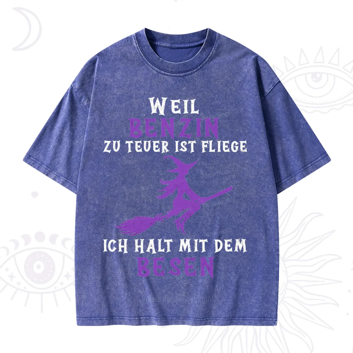 Purplehecate Gas Is Too Expensive I'll Take My Broom Washed T-Shirt
