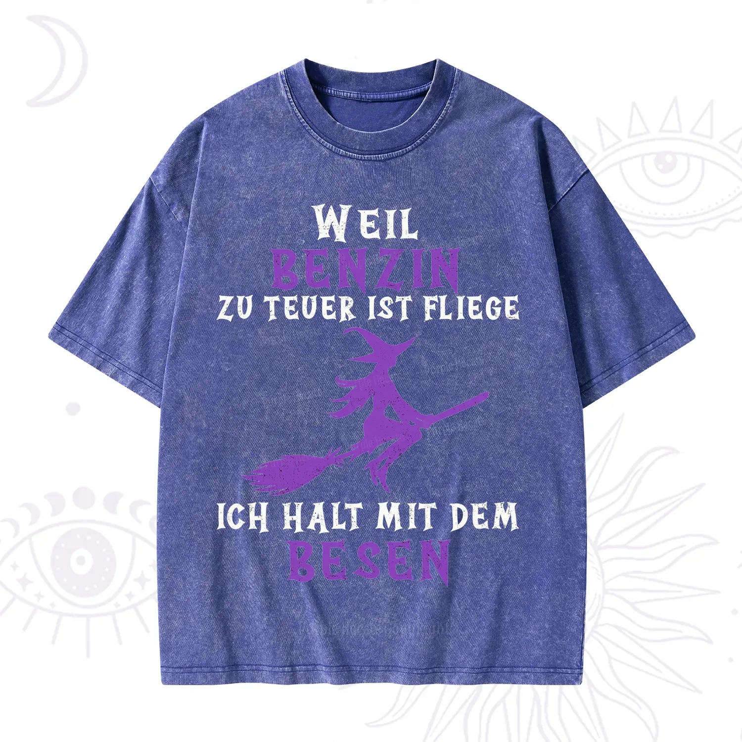 Purplehecate Gas Is Too Expensive I'll Take My Broom Washed T-Shirt