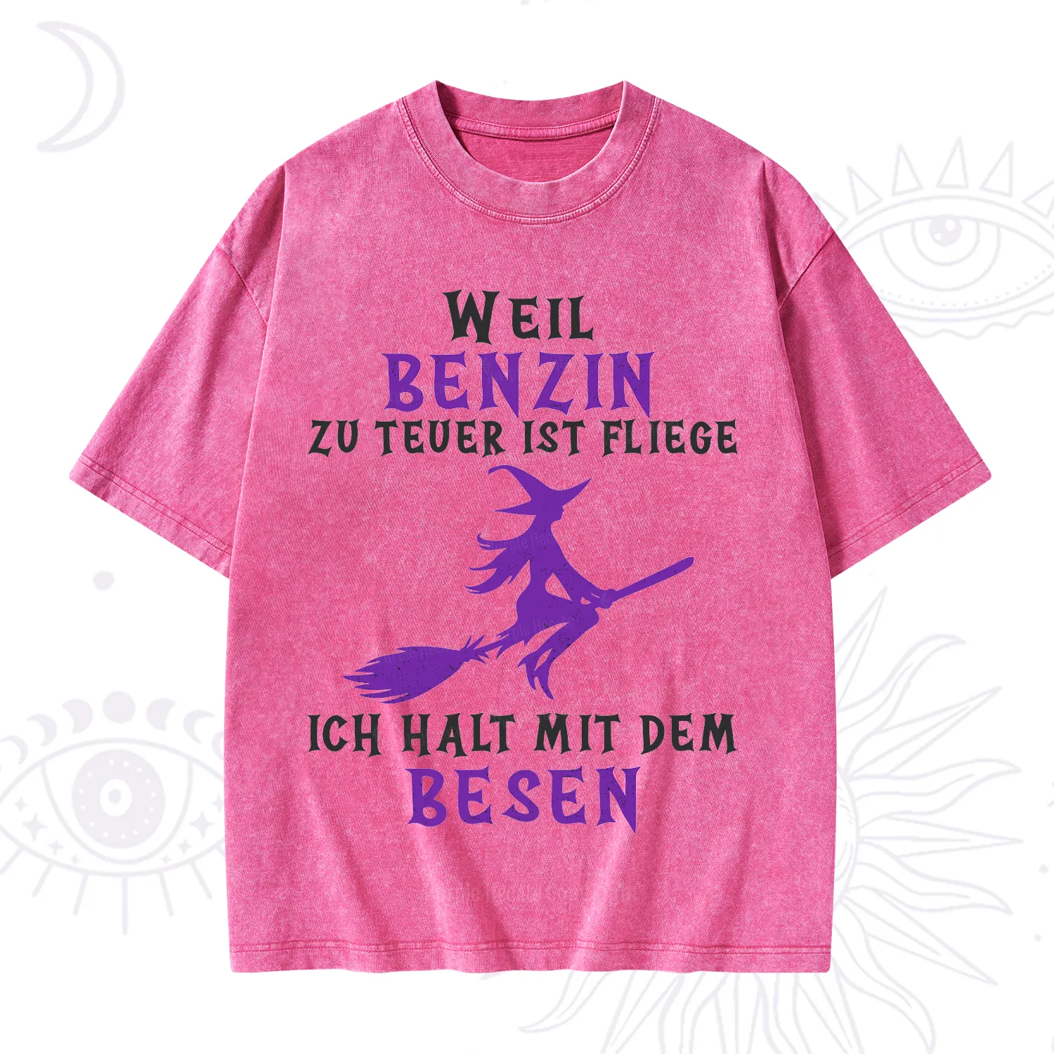 Purplehecate Gas Is Too Expensive I'll Take My Broom Washed T-Shirt
