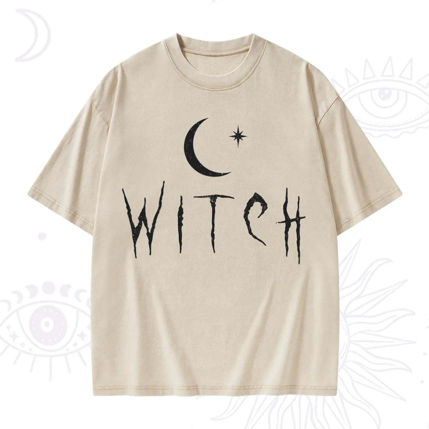 Purplehecate Witchy Moon Washed T-Shirt
