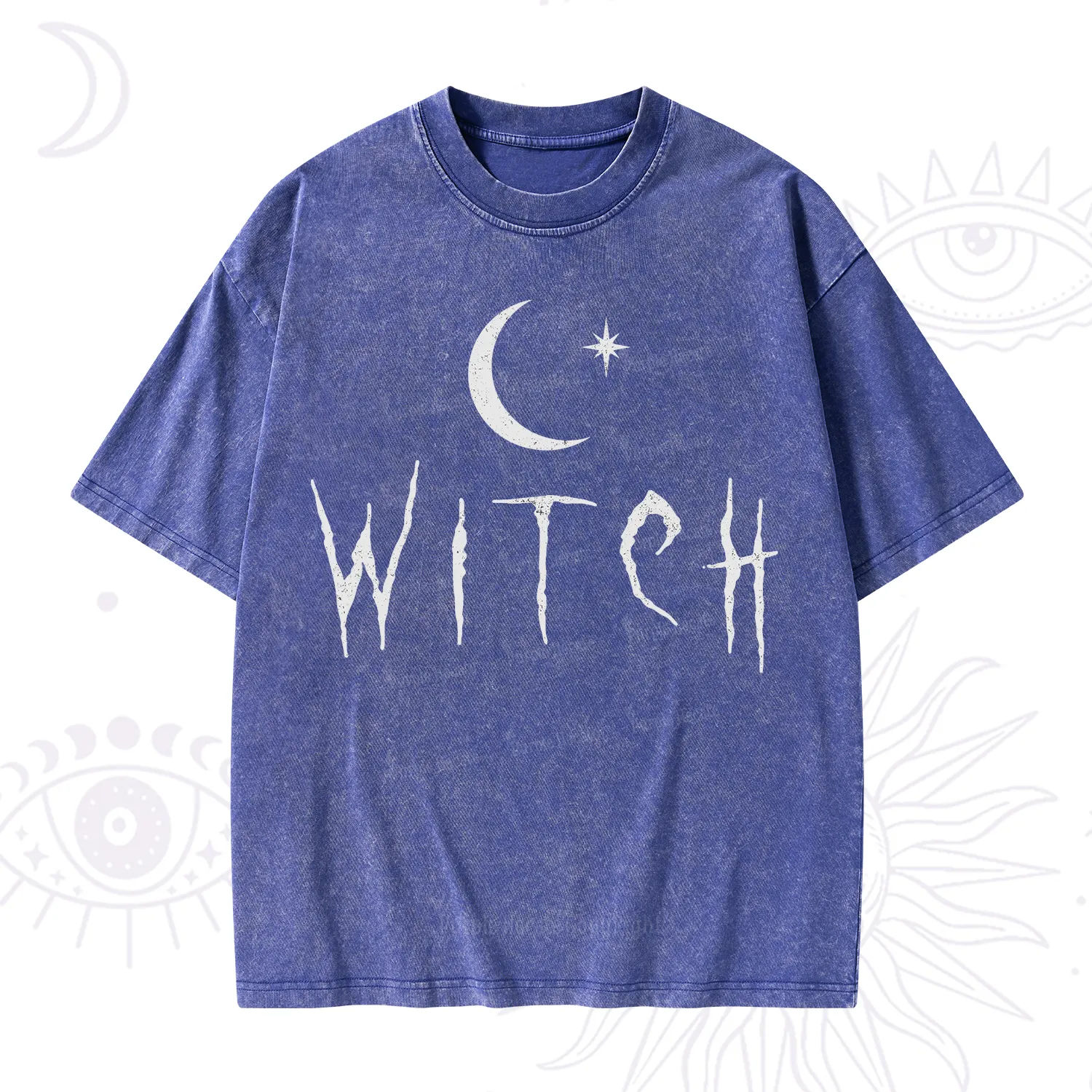 Purplehecate Witchy Moon Washed T-Shirt