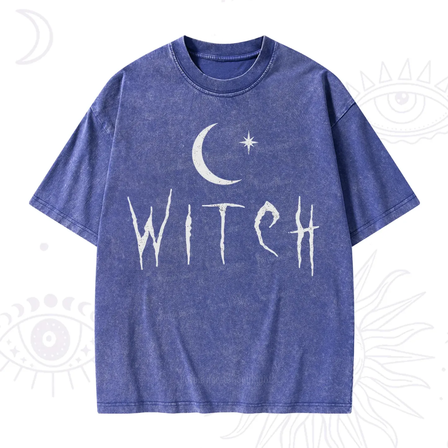 Purplehecate Witchy Moon Washed T-Shirt