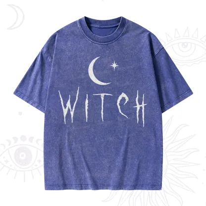 Purplehecate Witchy Moon Washed T-Shirt