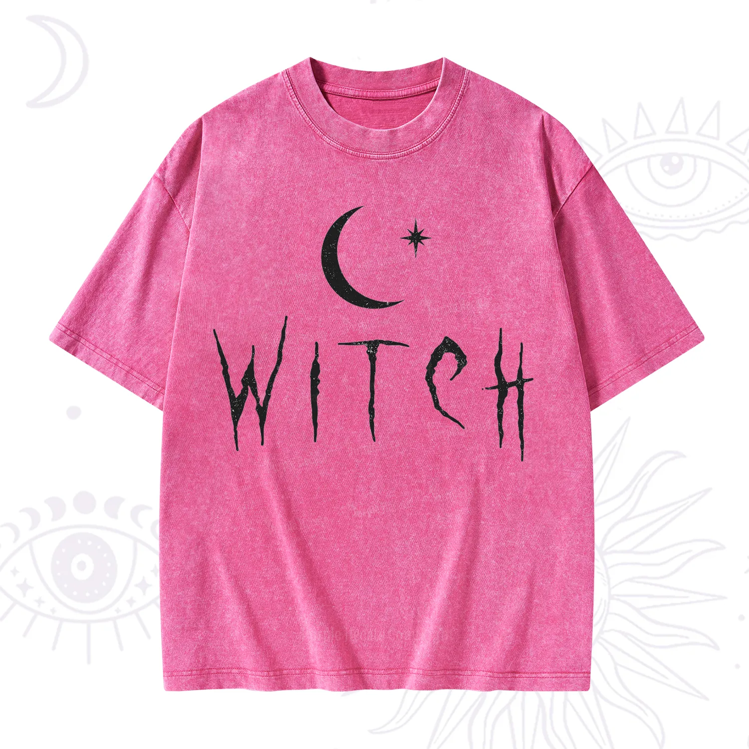 Purplehecate Witchy Moon Washed T-Shirt