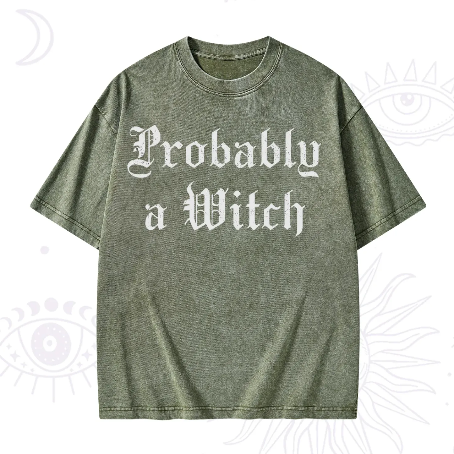 Purplehecate Probably A Witch Washed T-Shirt