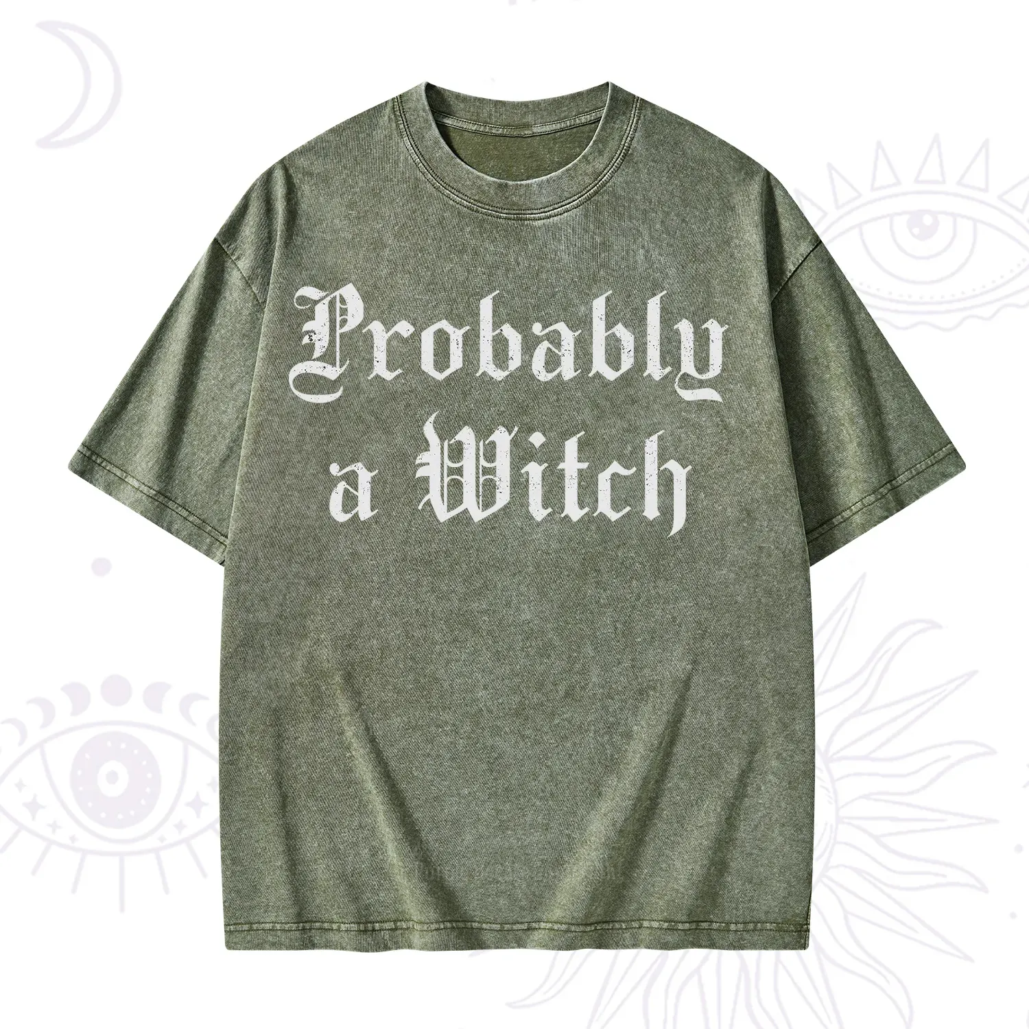 Purplehecate Probably A Witch Washed T-Shirt