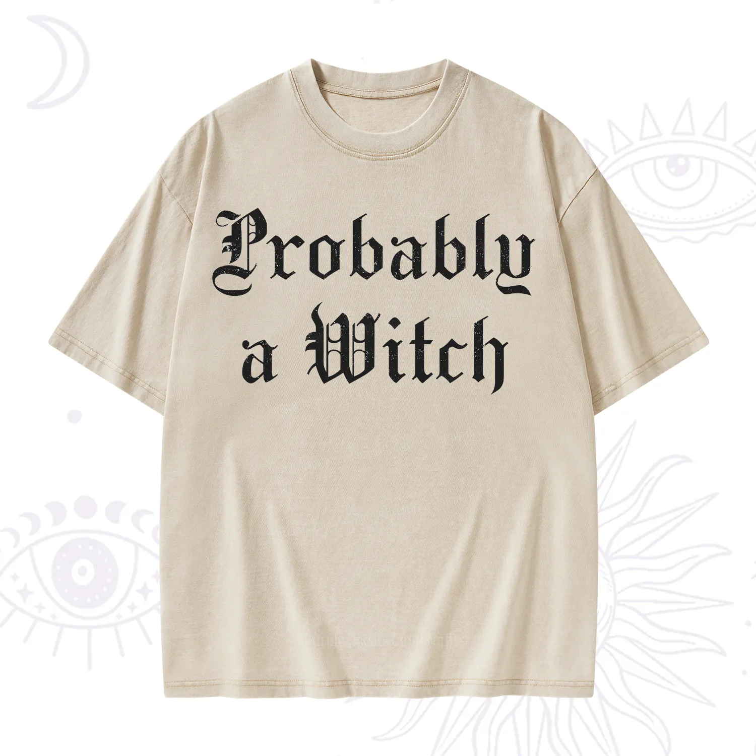 Purplehecate Probably A Witch Washed T-Shirt