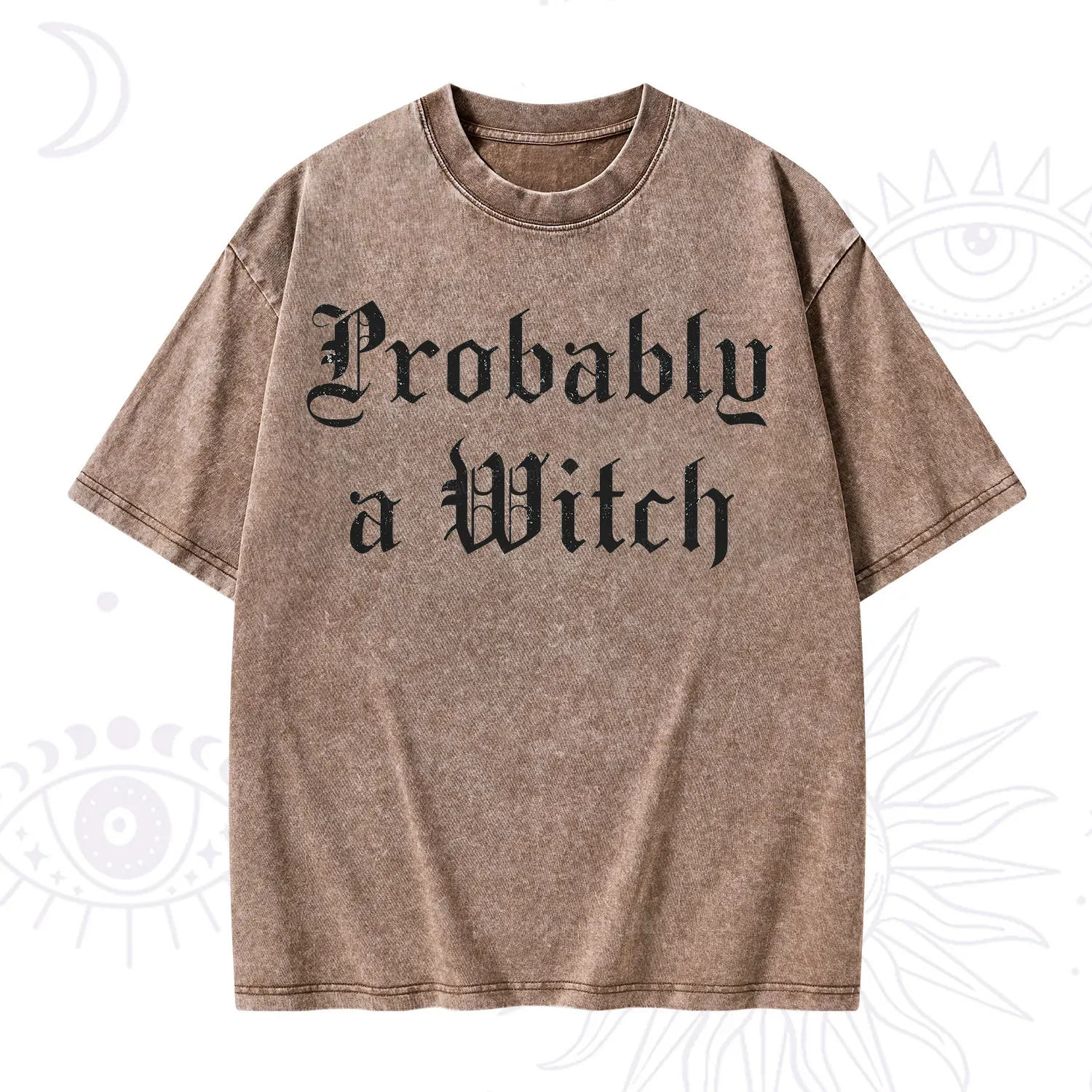 Purplehecate Probably A Witch Washed T-Shirt