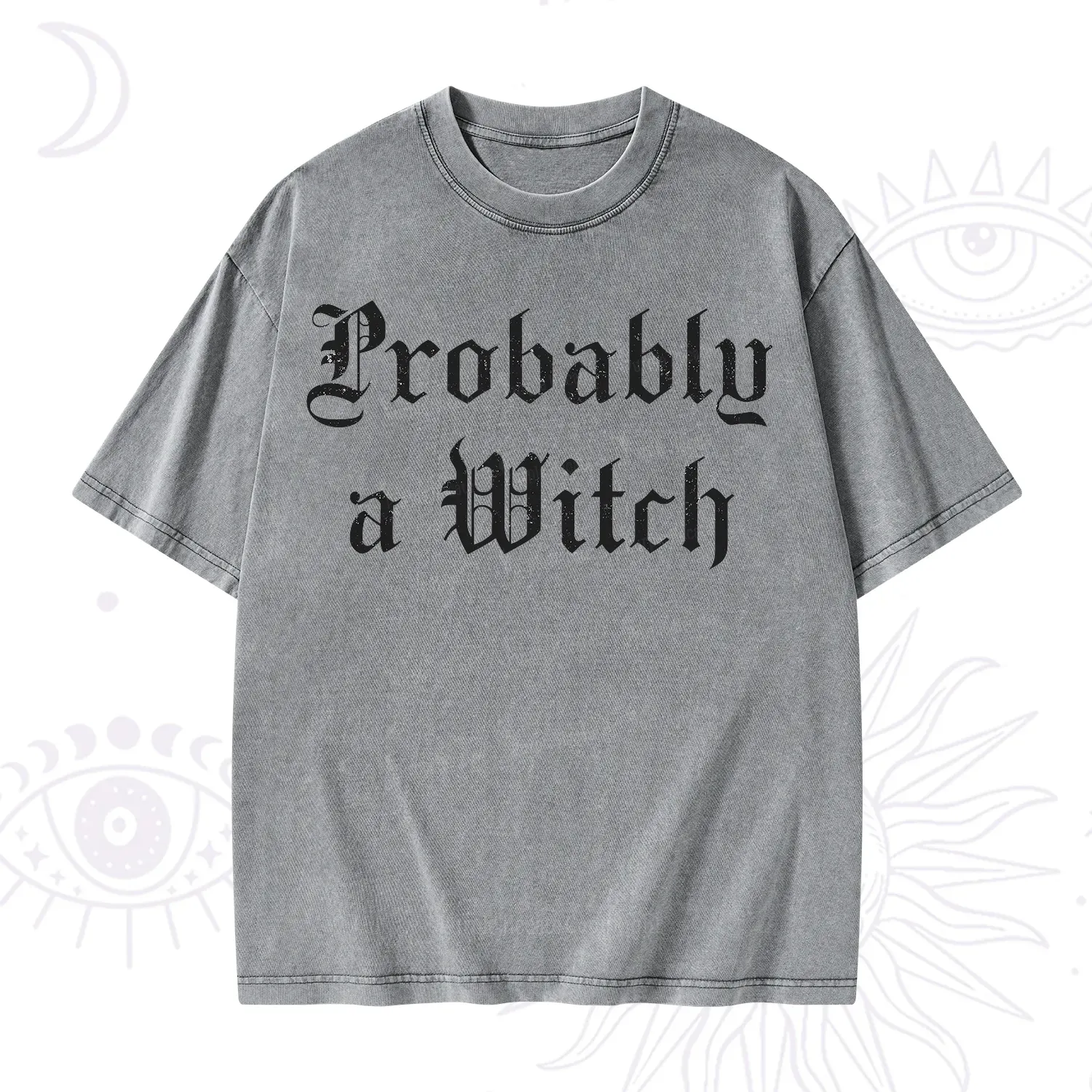 Purplehecate Probably A Witch Washed T-Shirt