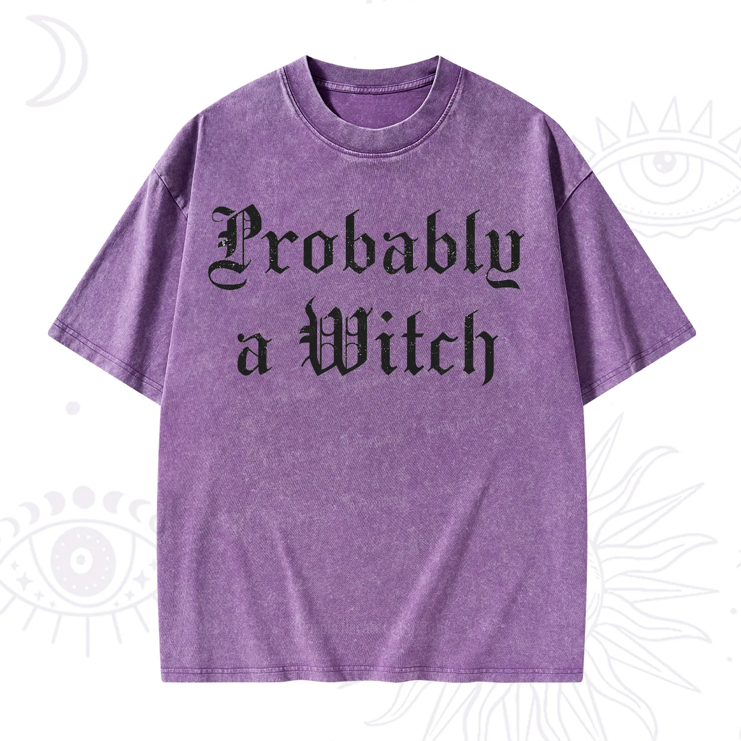 Purplehecate Probably A Witch Washed T-Shirt