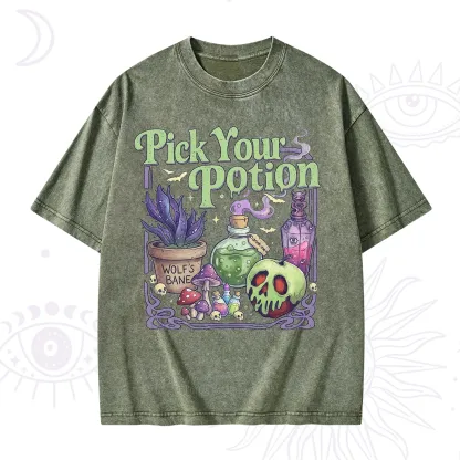 Purplehecate Pick Your Poison Washed T-Shirt