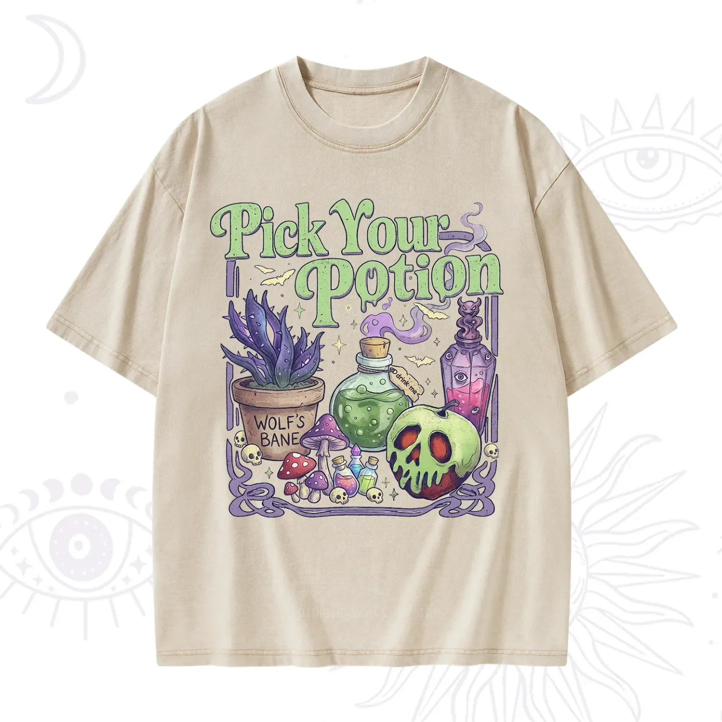 Purplehecate Pick Your Poison Washed T-Shirt
