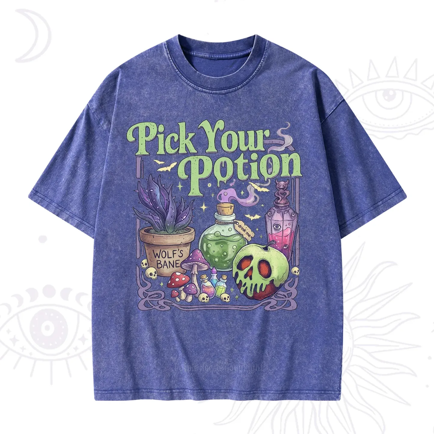 Purplehecate Pick Your Poison Washed T-Shirt