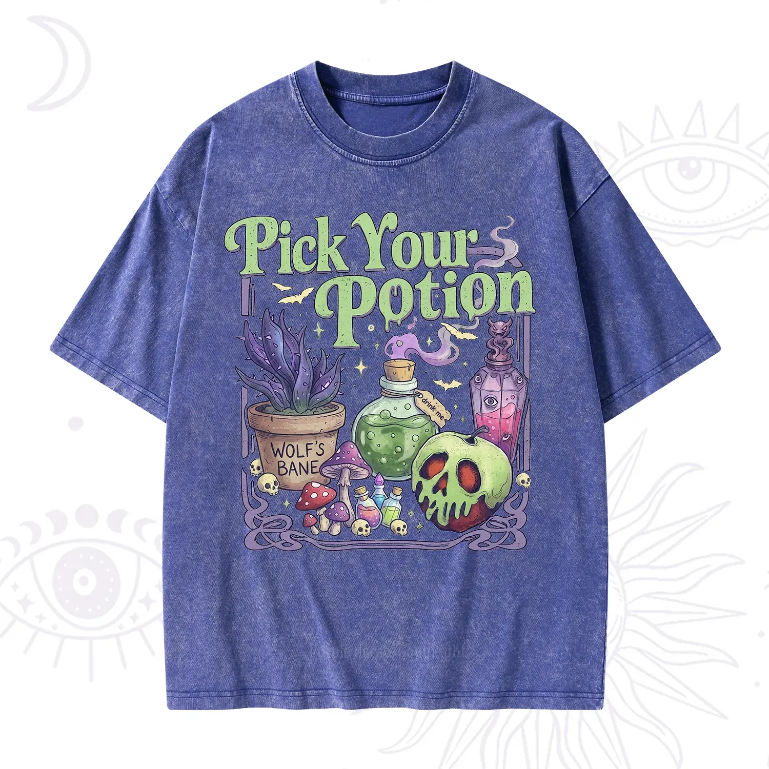 Purplehecate Pick Your Poison Washed T-Shirt