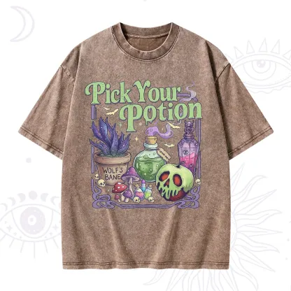 Purplehecate Pick Your Poison Washed T-Shirt