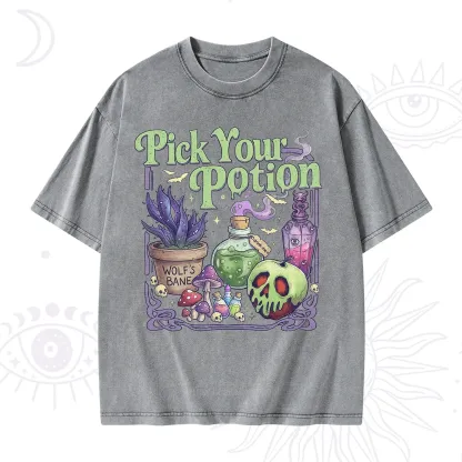 Purplehecate Pick Your Poison Washed T-Shirt
