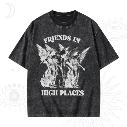 Purplehecate Companions from Above Washed T-Shirt