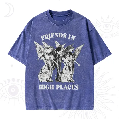 Purplehecate Companions from Above Washed T-Shirt
