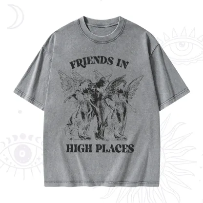 Purplehecate Companions from Above Washed T-Shirt