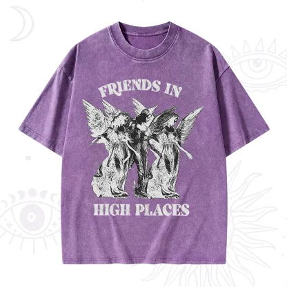 Purplehecate Companions from Above Washed T-Shirt
