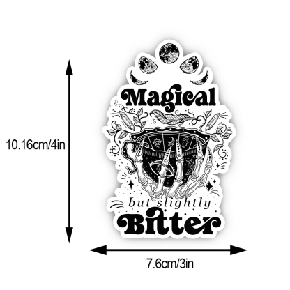 Purplehecate Magical But Slightly Bitter Sticker
