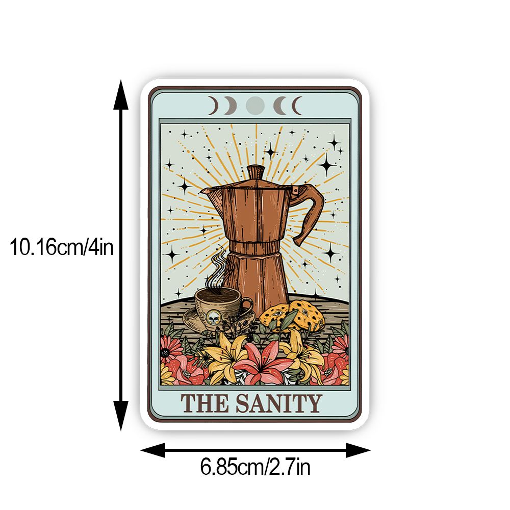 Purplehecate The Sanity Tarot Sticker