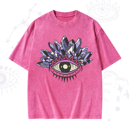 Purplehecate Crystal Eye Washed T-Shirt