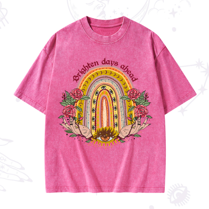 Purplehecate Brighten Days Ahead Washed T-Shirt