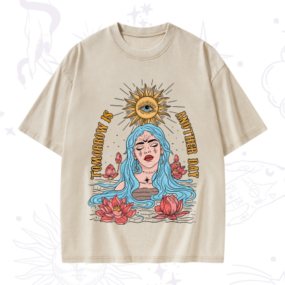 Purplehecate Tomorrow Is Another Day Washed T-Shirt