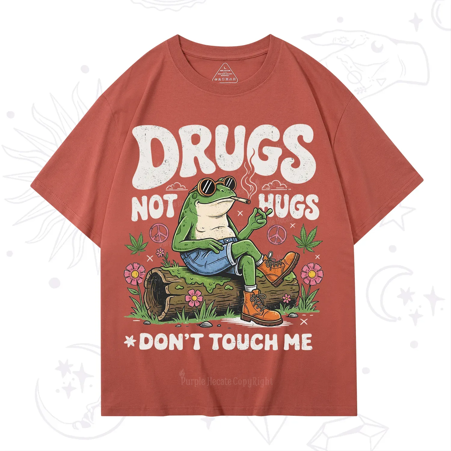 Purplehecate Drugs Not Hugs T-Shirt