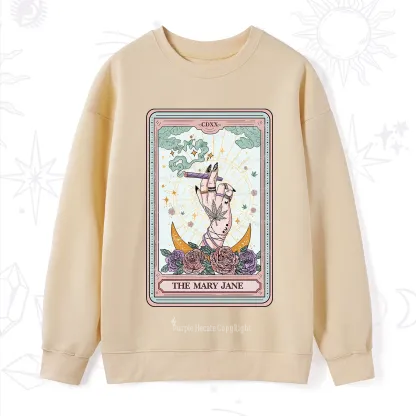 Purplehecate The Mary Jane Tarot Sweatshirt