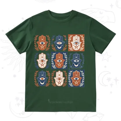 Purplehecate Hamsa Hand T-Shirt