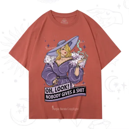 Purplehecate Oh Look Nobody Gives A Shit T-Shirt