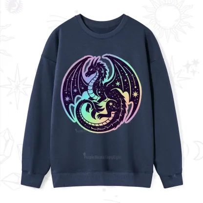 Purplehecate Cosmic Dragon Sweatshirt