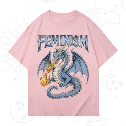 Purplehecate Feminism Dragon Fantasy T-Shirt