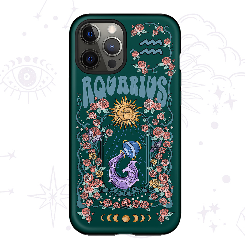 Purplehecate Aquarius Spirit Zodiac Phone Case