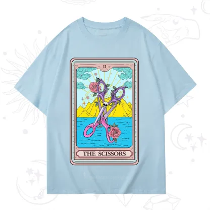 Purplehecate The Scissor Tarot Pride T-Shirt