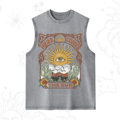 Purplehecate Here Comes The Sun Washed Tank