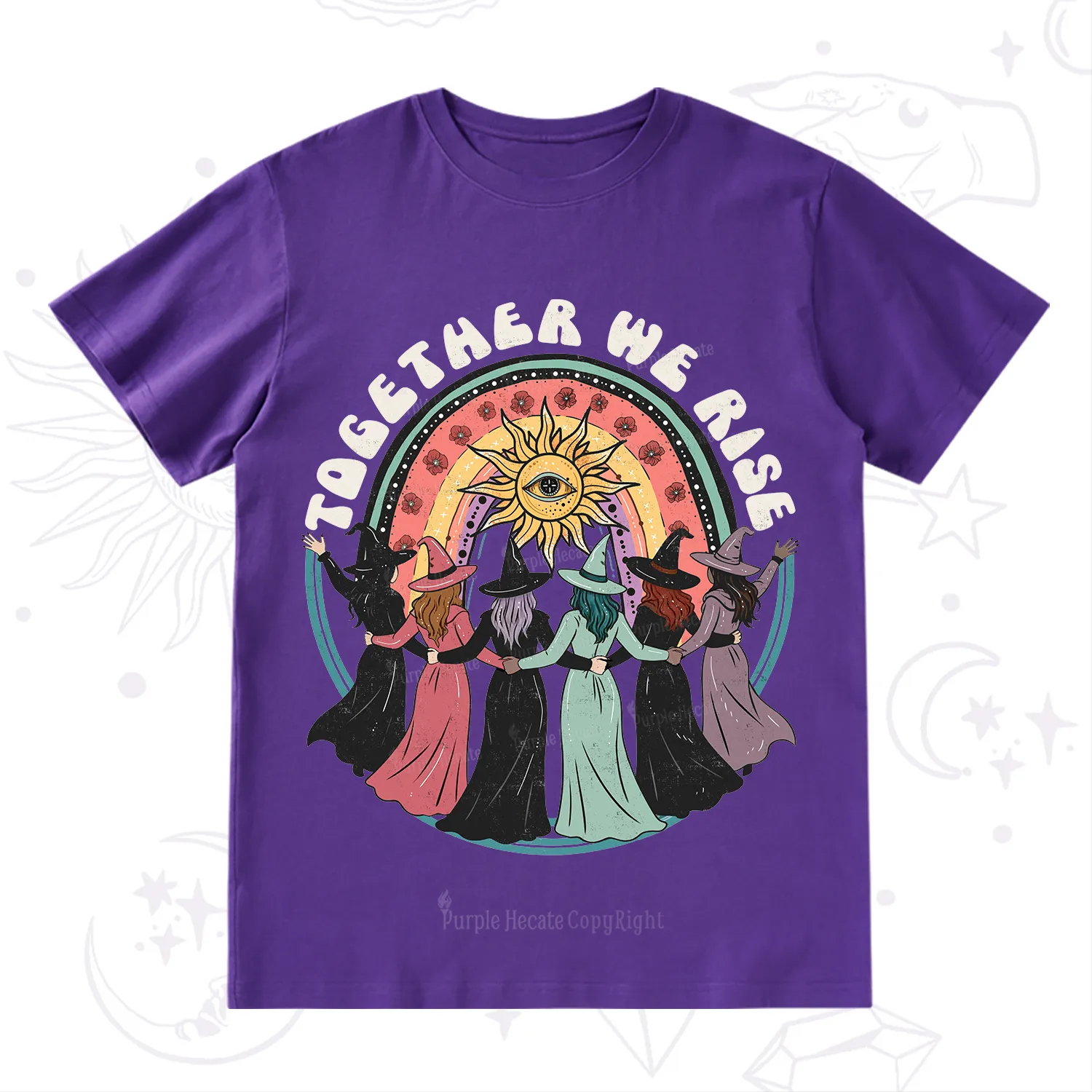 Purplehecate Together We Rise T-Shirt