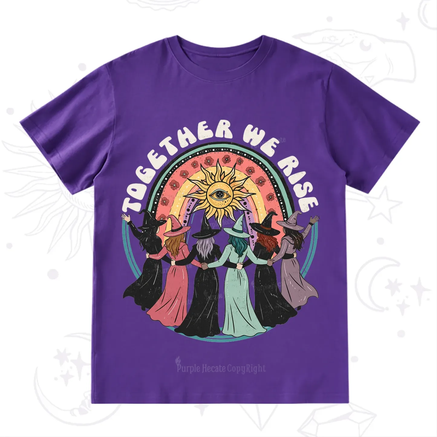 Purplehecate Together We Rise T-Shirt