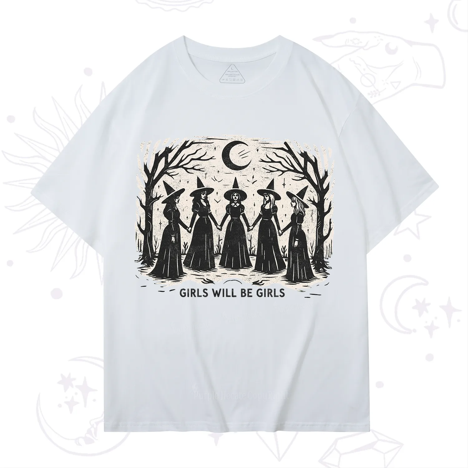 Purplehecate Girls Will Be Girls T-Shirt