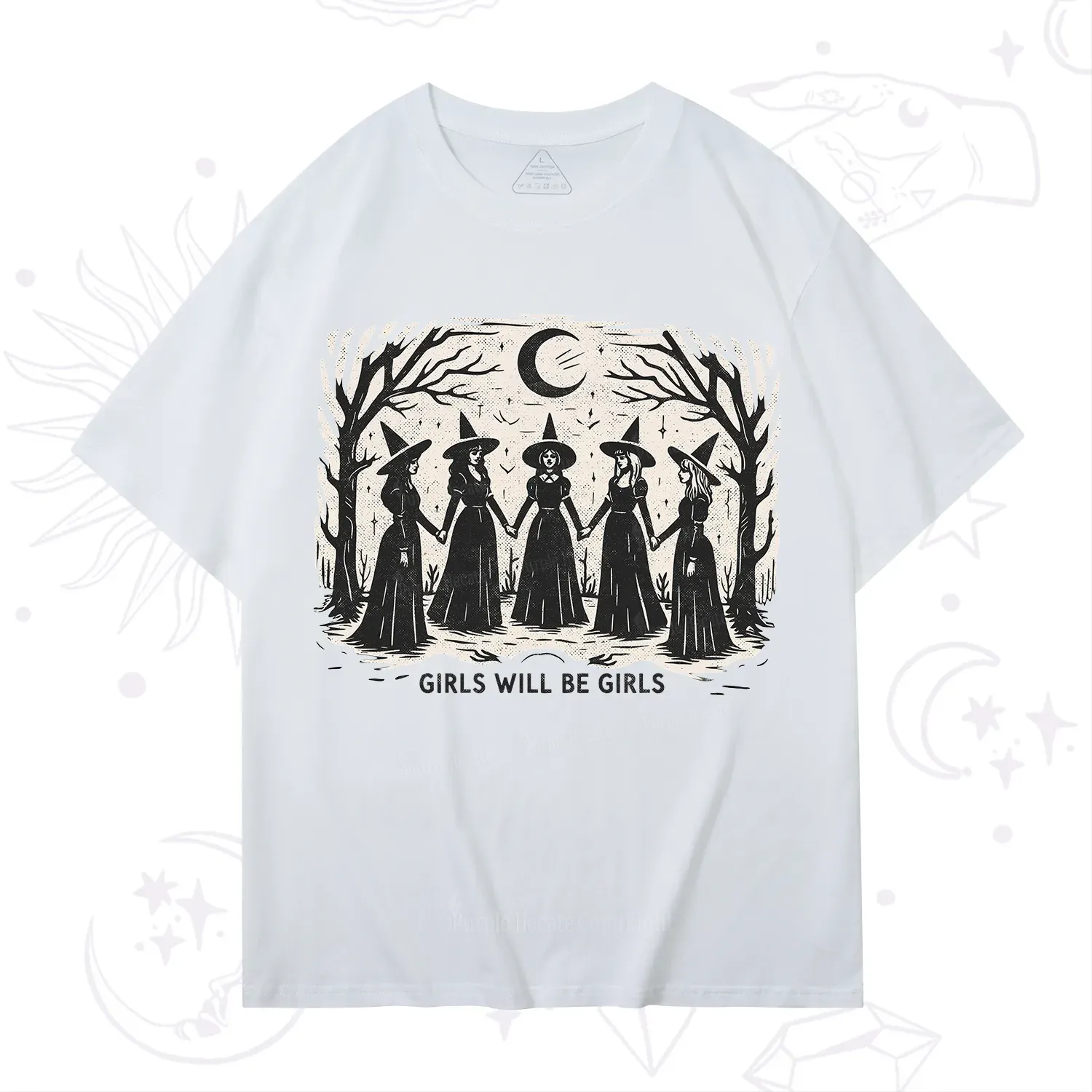 Purplehecate Girls Will Be Girls T-Shirt