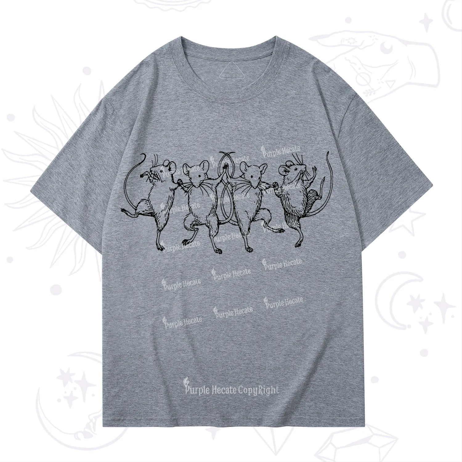 Purplehecate Dancing Rats T-Shirt