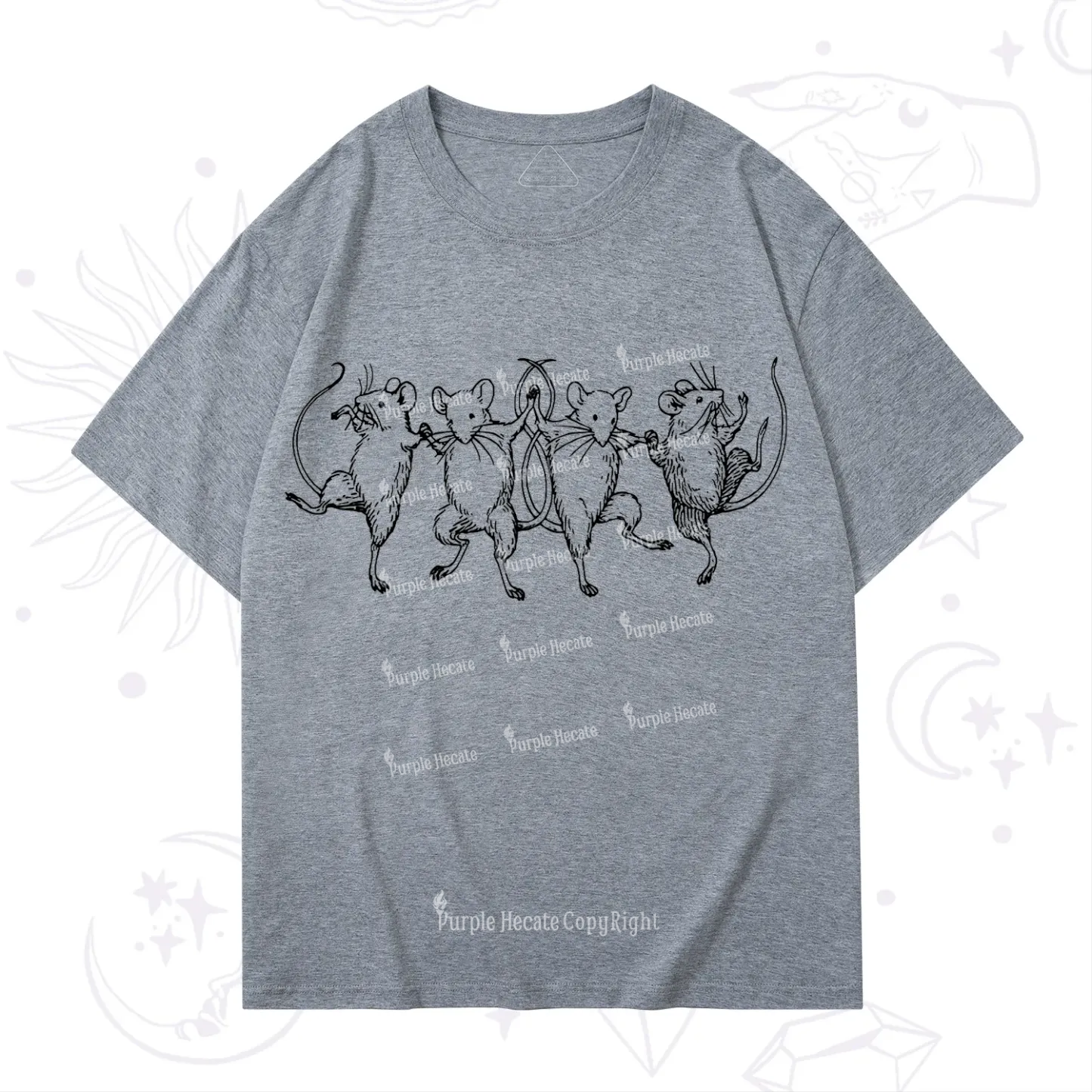 Purplehecate Dancing Rats T-Shirt