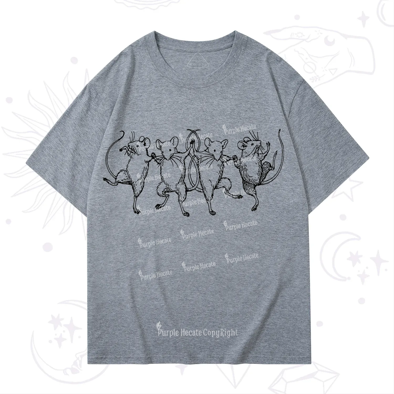 Purplehecate Dancing Rats T-Shirt