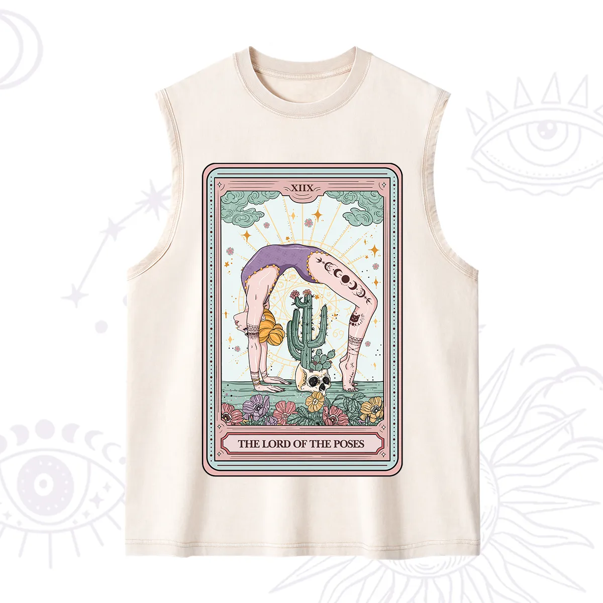 Purplehecate The Lord Of The Poses Tarot Washed Tank