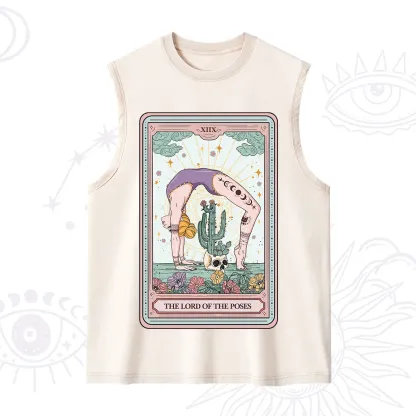 Purplehecate The Lord Of The Poses Tarot Washed Tank